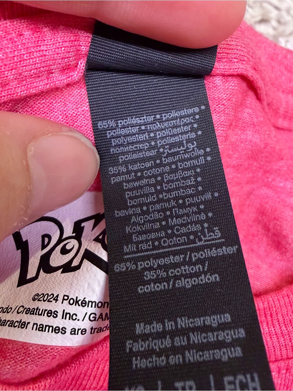 Pokemon Eevee Evolutions Women’s XS Pink Graphic T Shirt Gildan Softstyle - Picture 7 of 9
